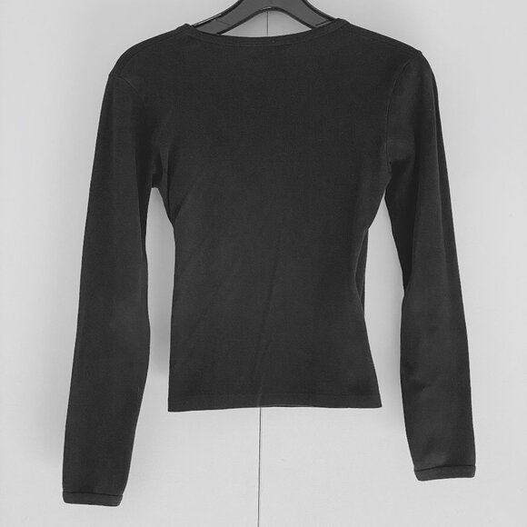 90s I Anthropologie I A Pleasant Surprise Is In Store For You I Faux Wrap Top - Picture 7 of 16